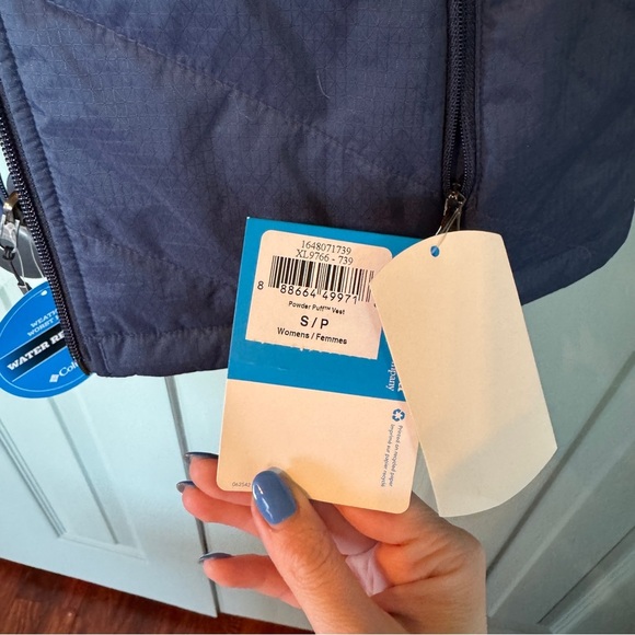 NWT Columbia WVU Reversible Vest - Picture 4 of 4